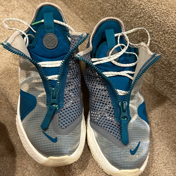 Nike PG 4 - PCG Teal Sneakers M10.5 - Picture 6 of 8